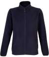 03824 Sol's Ladies Factor Recycled Micro Fleece Jacket Navy colour image